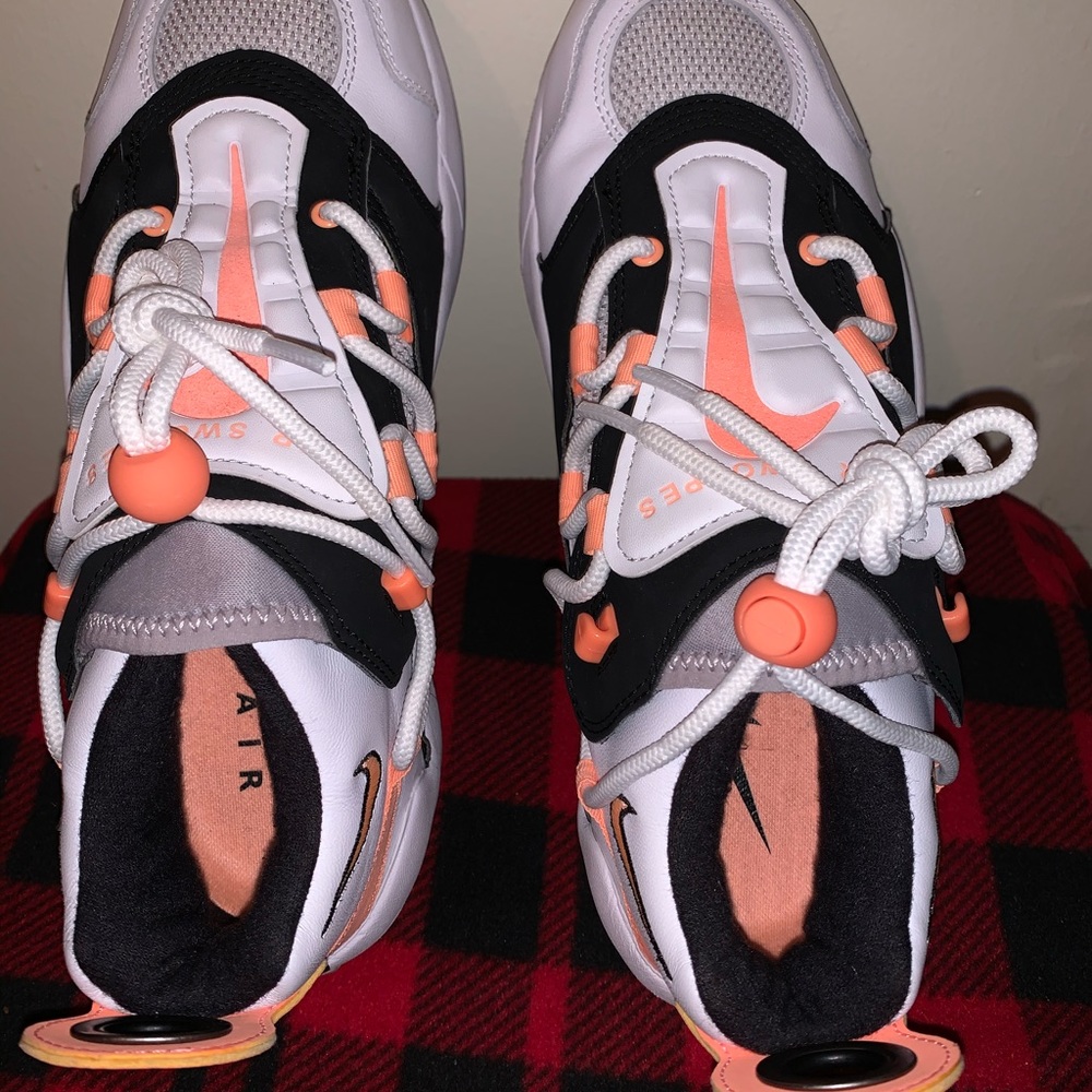 Womens Nike Air Swoopes II White/Orange PulseSz 10 - Picture 4 of 5